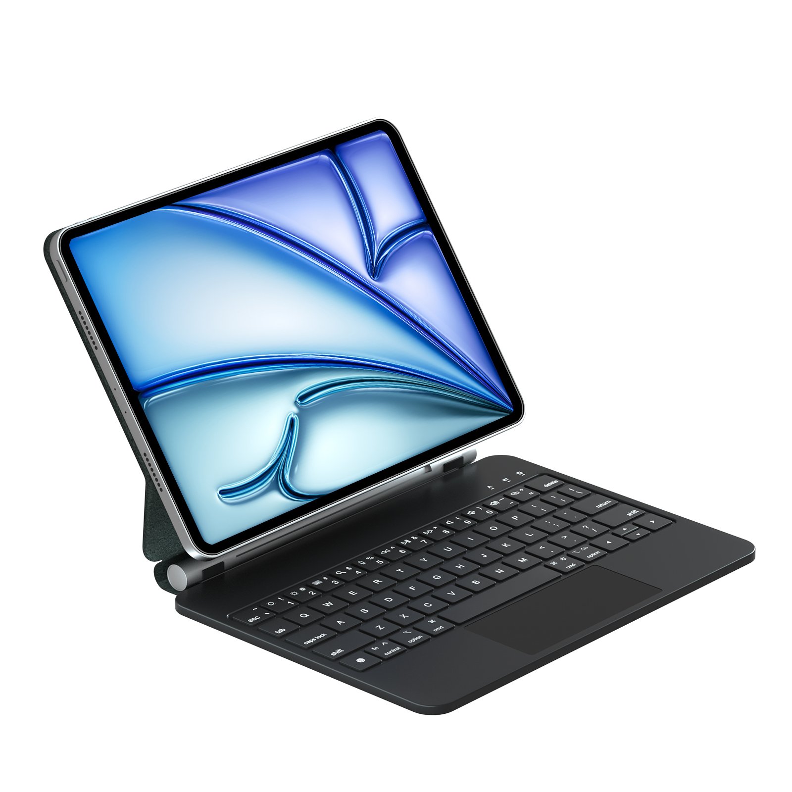 2024 Factory Customized 7 Colors Backlight Touchpad Keyboard Case for iPad ipad air 4/ 5 / pro 11/ air 11/ inch case