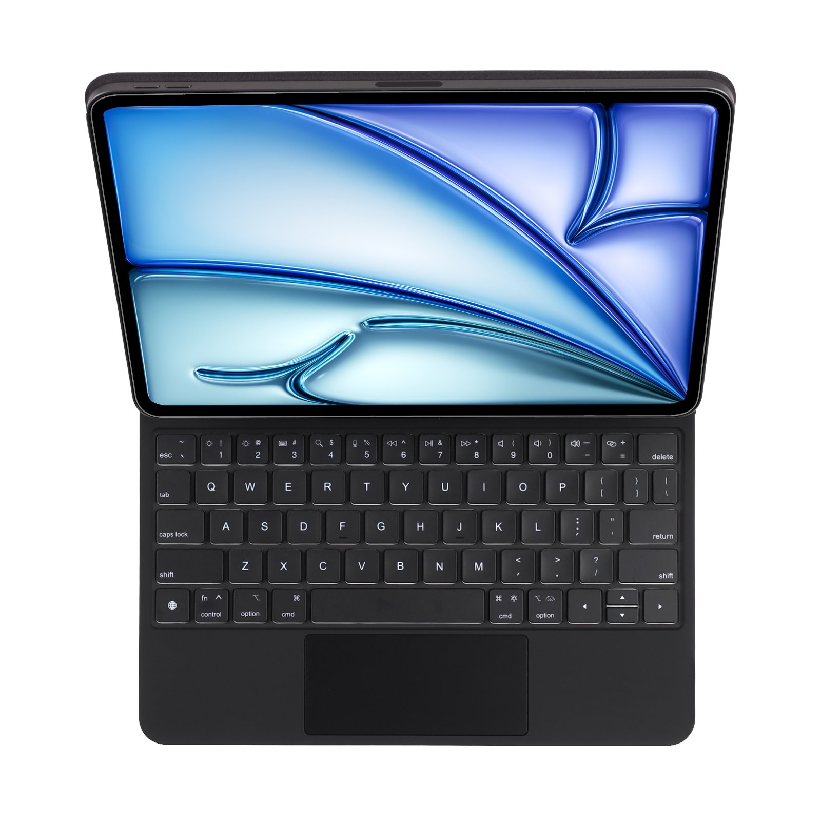 2024 Factory Customized 7 Colors Backlight Touchpad Keyboard Case for iPad ipad air 4/ 5 / pro 11/ air 11/ inch case
