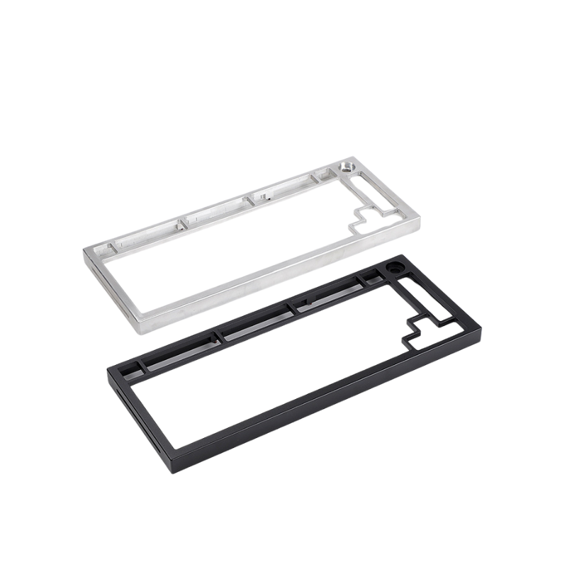 CNC Processing Mechanical Keyboard Cases Aluminum Alloy Upper Case Bottom Case Kit For keyboards Industrial keyboards Parts