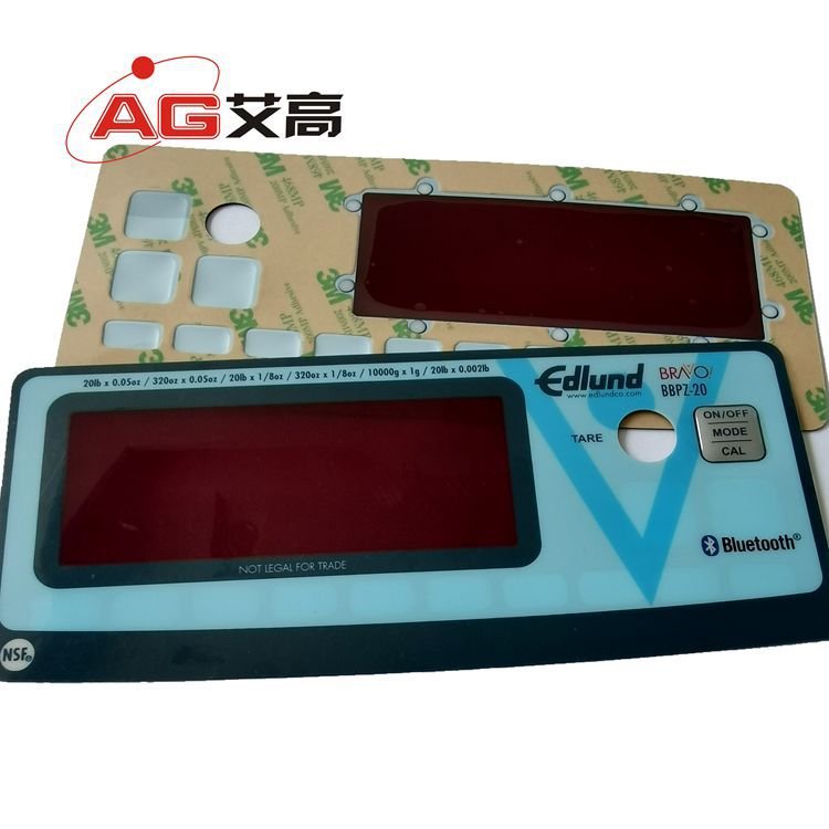 electronic Switch Membrane Keyboard Overlay Graphic/Switch Membrane