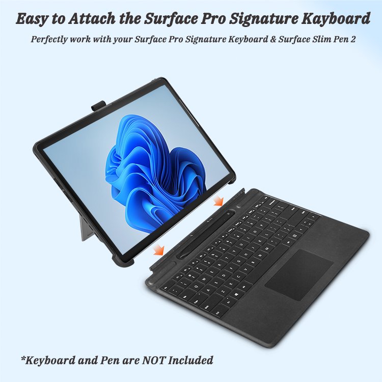 case for surface pro 10 accessories for surface pro 11 edition Windows 11 AI PC covers with penholder