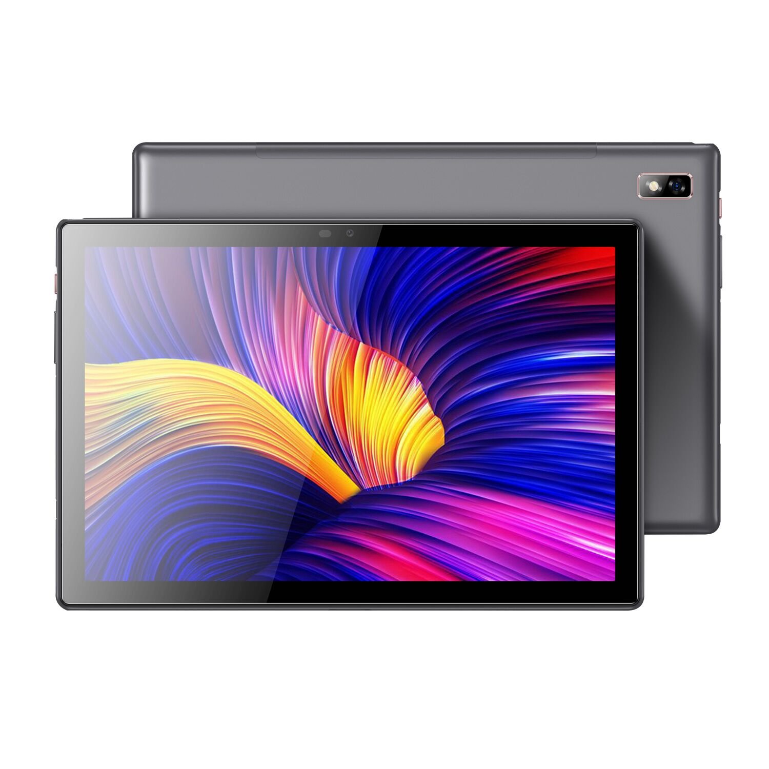 New Product 10.1 Inch 2 In 1 Tablet Pc 4G Lte Android 10 Tablet With Touchpad Leather Cover Keyboard
