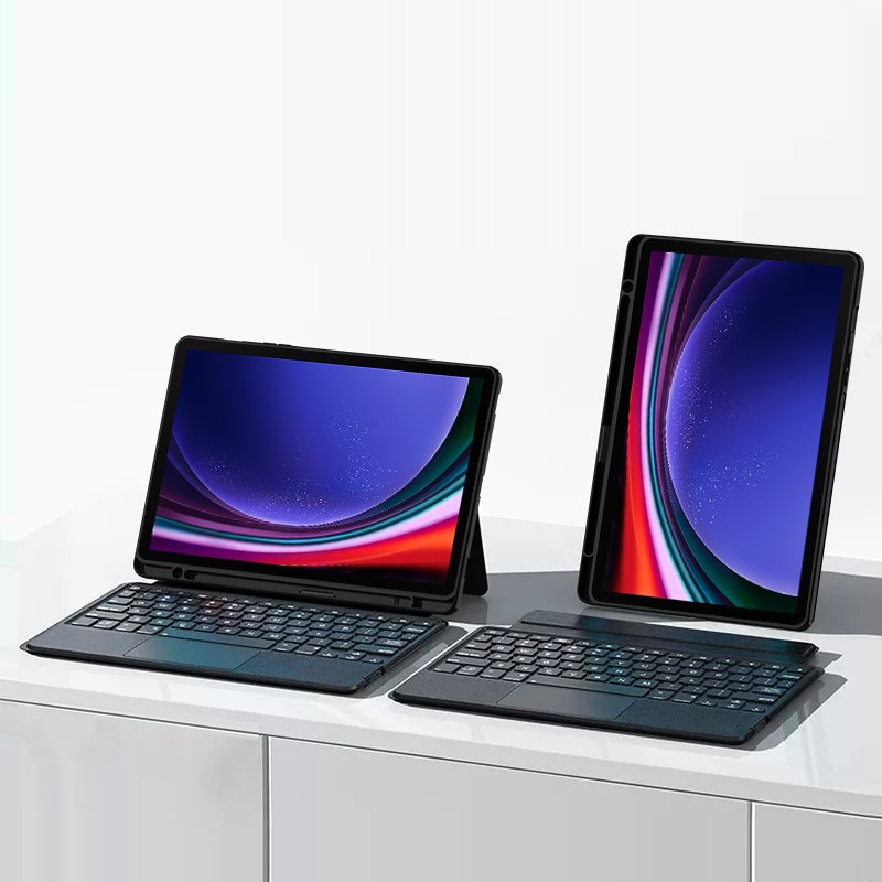 Keyboard For Samsung Galaxy Tab S9 11 inch SM-X710 X716B X718U Tablet 11Inch Magic Keyboard Protection Tab s9 Book Cover