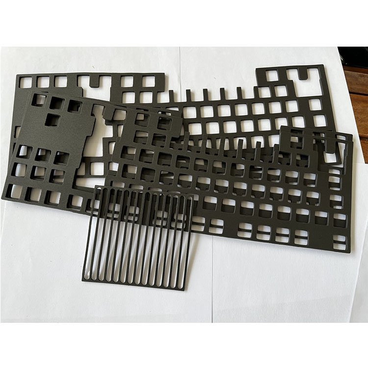 Shaft under the mat shock-proof mute keyboard pu foam sheet poron gasket xrd custom die cut OEM 4701/le-20 Black 2/3/3.5/4/5mm
