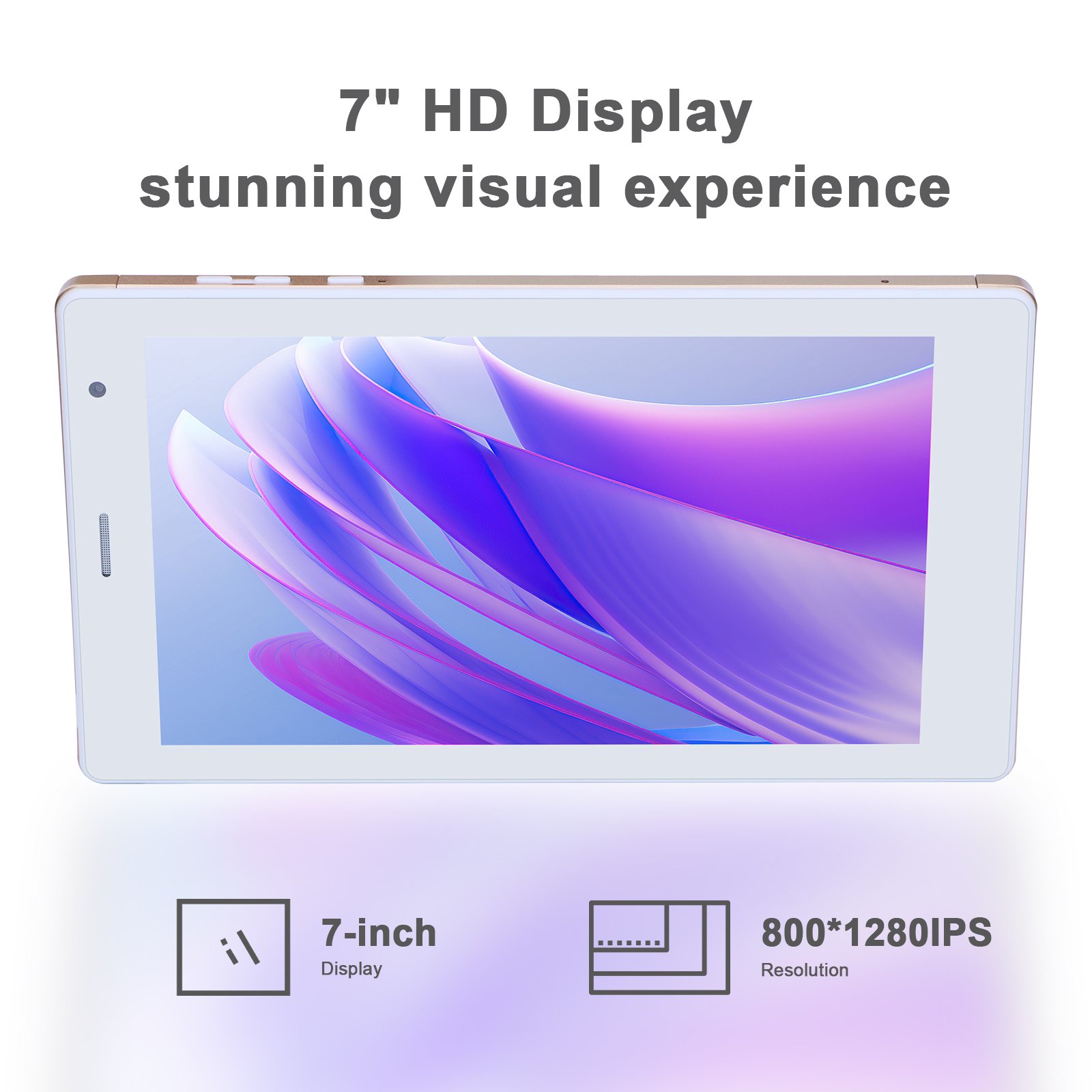 China Making Lcd Screen 8GB RAM 512GB ROM Quad Core 8000mAh for Student Adult Android 12 Tablet Pink