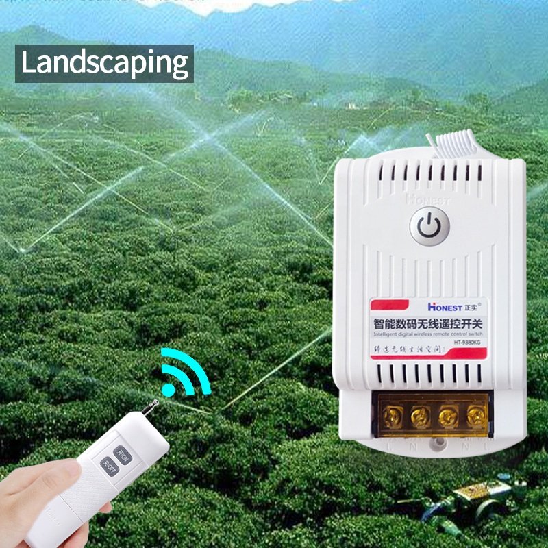 Long Range Controller Switch 220v Water Pump 3000 Meter Mini Keyboard Control Switch for Agricultural water pump