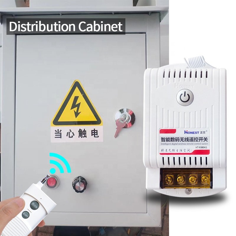 Long Range Controller Switch 220v Water Pump 3000 Meter Mini Keyboard Control Switch for Agricultural water pump