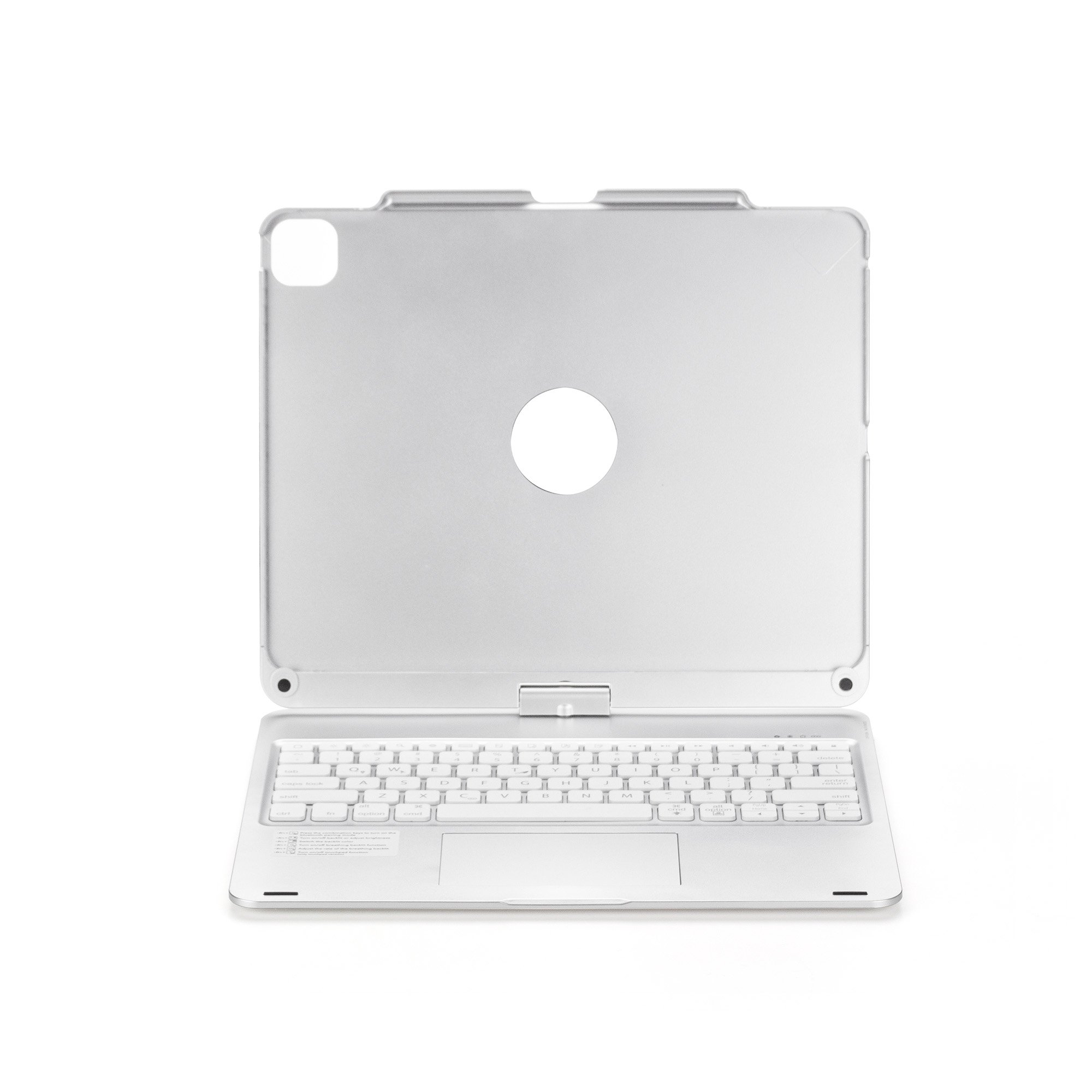 ABS Rotating Rotational BT Wireless Keyboard Tablet Case Cover for ipad pro keyboard case 12.9 inch 2021 2020 2018