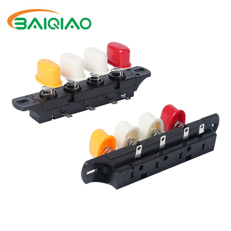 Newest Design Home Appliances Smart Blender Parts Electrical Keyboard 4 Key Push Button Switch