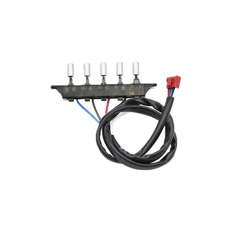 Home appliances parts 5 keys pushbuttons switch for kitchen range hoods