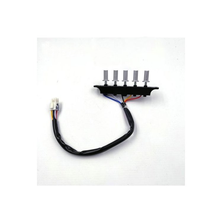 Home appliances parts 5 keys pushbuttons switch for kitchen range hoods