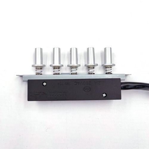 Home appliances parts 5 keys pushbuttons switch for kitchen range hoods