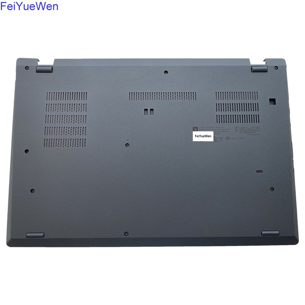 Base Cover New Original 5M10V27625 for Lenovo Thinkpad P53s 20N6 20N7 Laptop Back Bottom Case Metal Lenovo Yoga Black