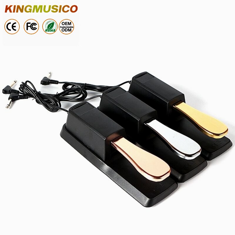 Professional sustain pedal Electric piano extended pedal universal electronic piano pedal MIDI Keyboards accessories