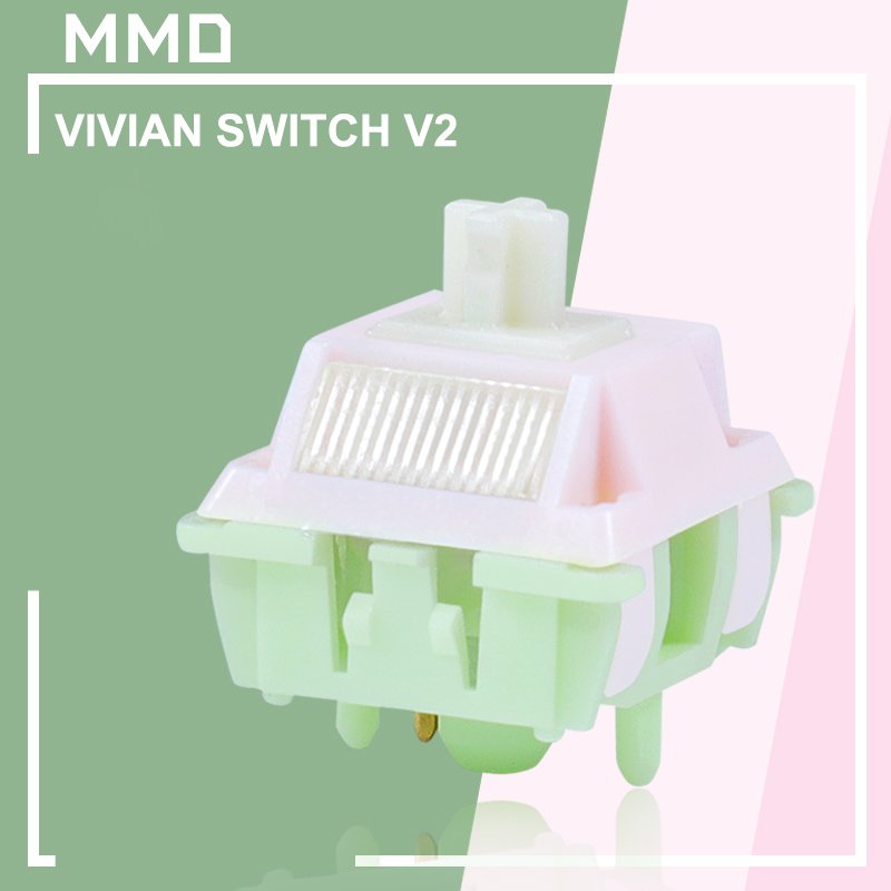 MMD Vivian Linear Switch V2 Factory Lubed Edition Mechanical Keyboard Switch