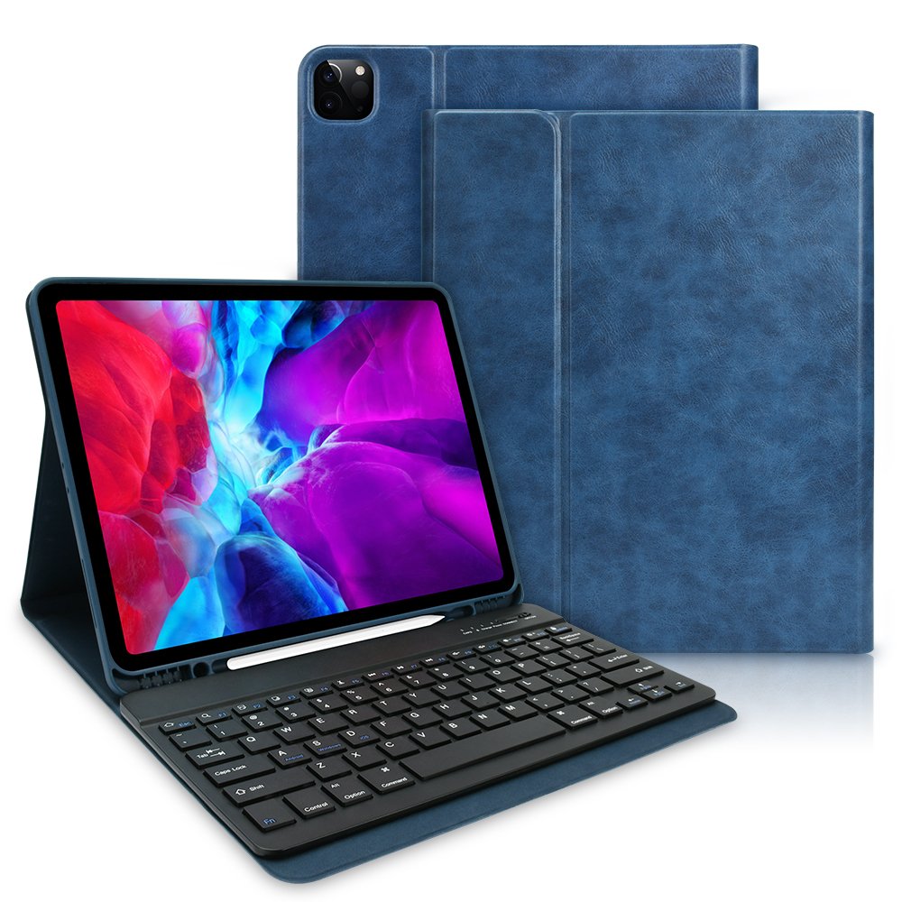 1/2/3/4/5th Gen Hard Cover PU Leather Smart Case 2015 2017 2018 2020 2021 12.9 Inch for Ipad Customized Package 10.2