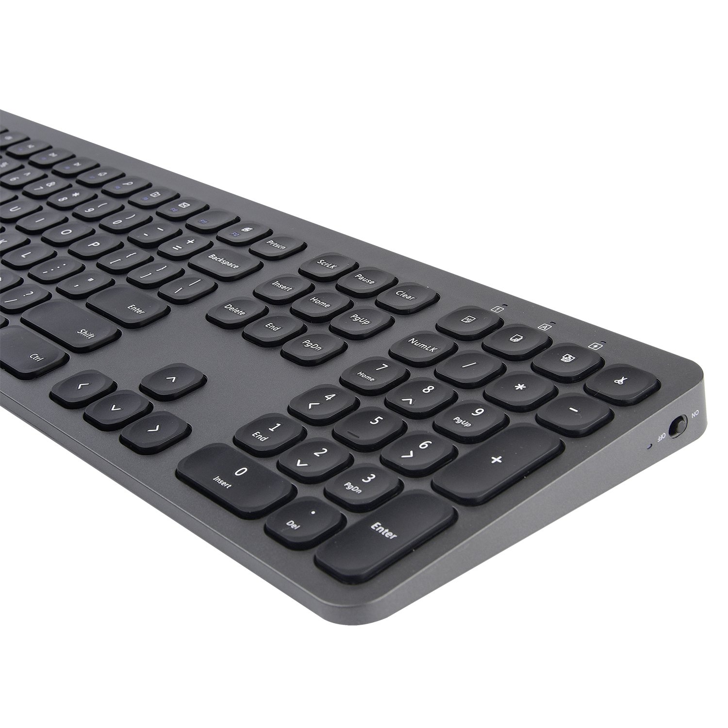 Factory Custom Brand Wireless Keyboard 2.4Ghz Computer Full Size Keyboard for PC Laptop Home Office