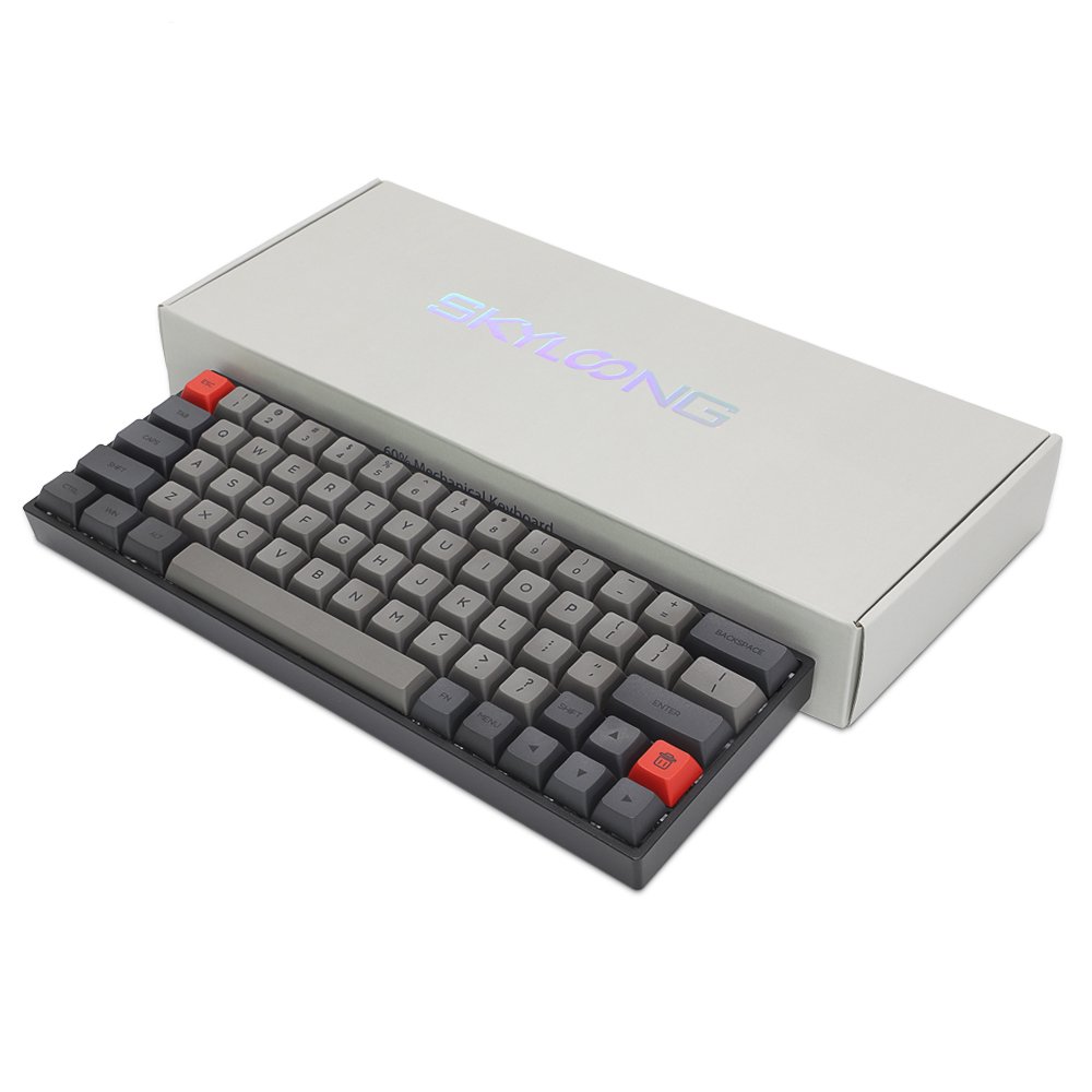 Skyloong hotsale SK64 gk64 dye-sub PBT keycaps gateron optical switch hotswap gaming mechanical keyboard