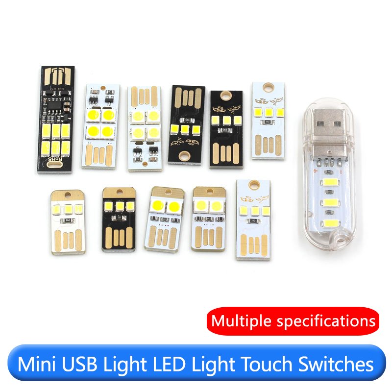 USB Plug-in Mini LED Night Light Portable LED Lamp DC Small LED Lamp for Computer Keyboard PC Promotion Small Gifts