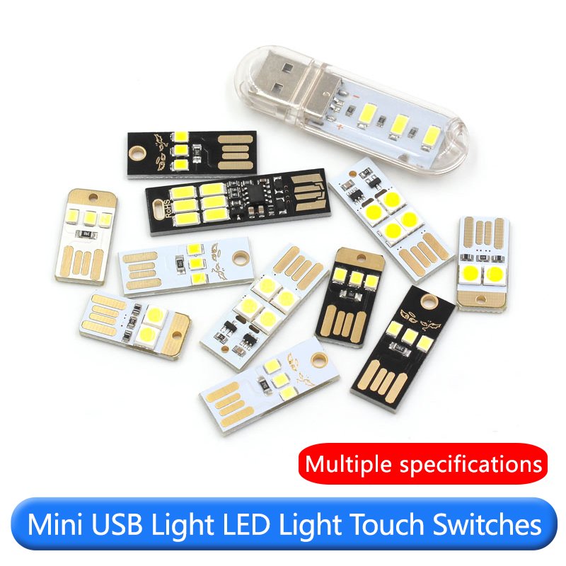 USB Plug-in Mini LED Night Light Portable LED Lamp DC Small LED Lamp for Computer Keyboard PC Promotion Small Gifts