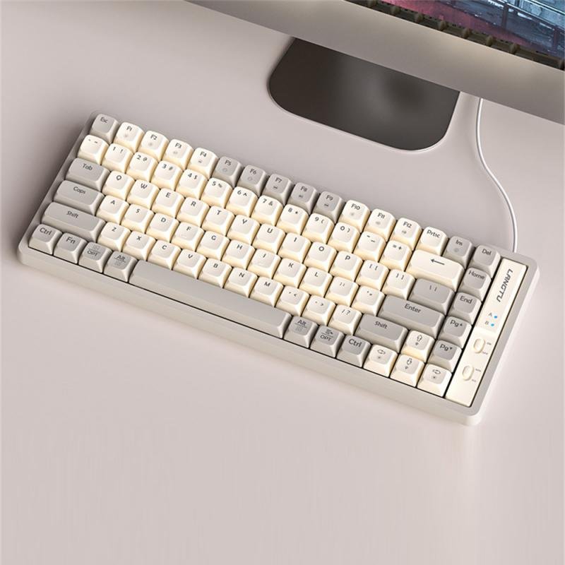 Langtu GK85 2.4G Wireless Keyboard USB 3 Mode Mechanical Electric Gaming Office Keyboard For Computer PC Laptop