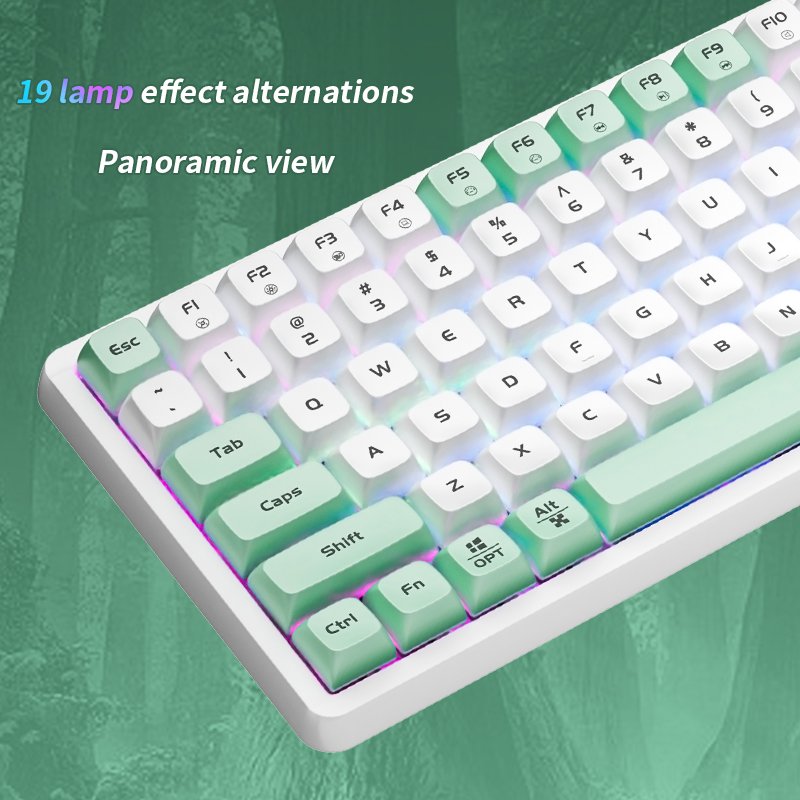 Langtu GK85 2.4G Wireless Keyboard USB 3 Mode Mechanical Electric Gaming Office Keyboard For Computer PC Laptop