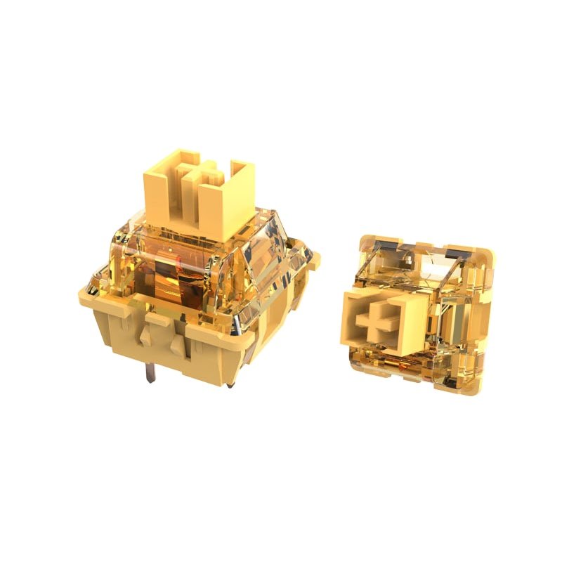 Custom hall effect keyboard switches mechanical keyboard with yellow switches