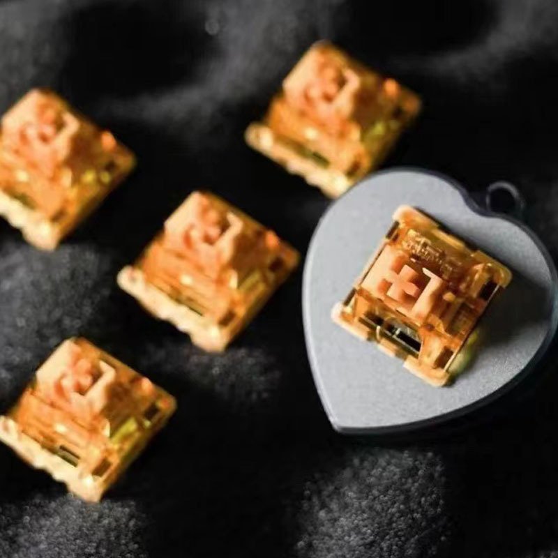 Custom hall effect keyboard switches mechanical keyboard with yellow switches