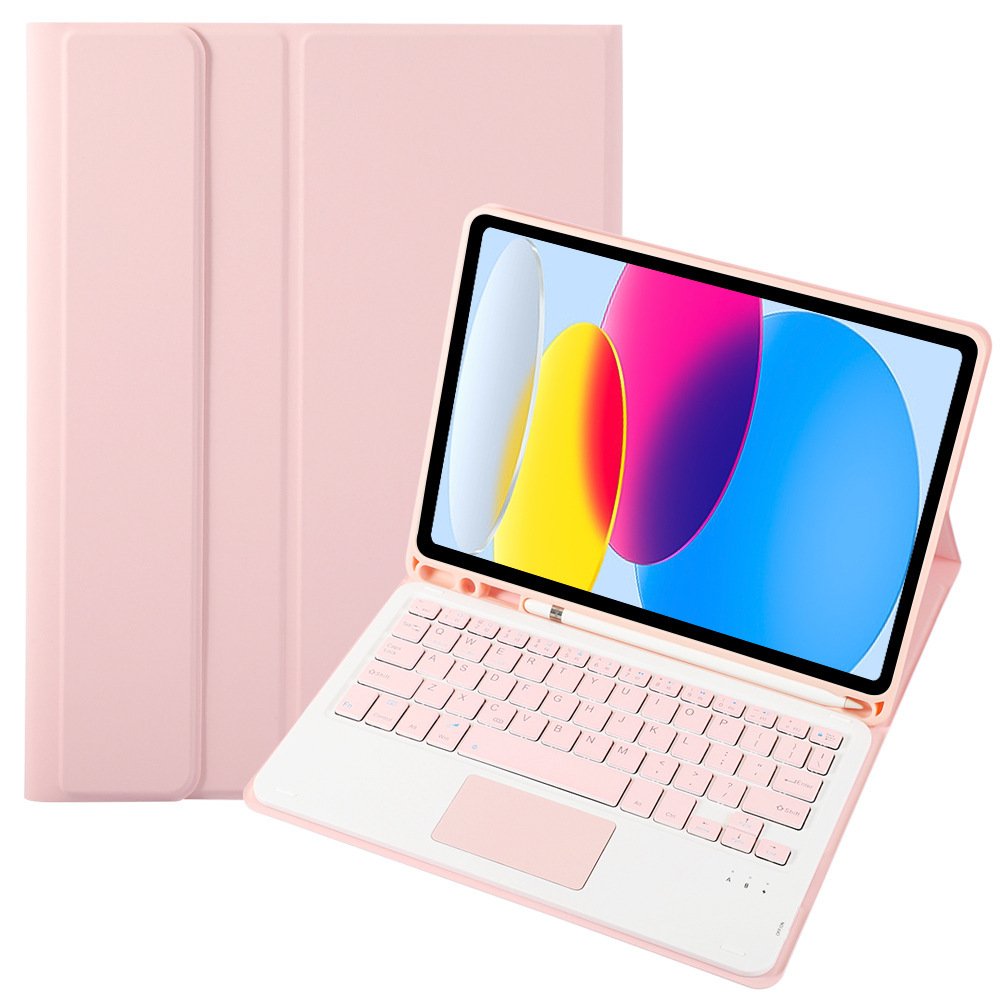 Wireless Touchpad Keyboard for iPad Air 5 4 10.9 7th 8th 9th 10.2 3 10.5 Stand Cover Case iPad Pro 11 Mini 6-Tablet Covers Cases