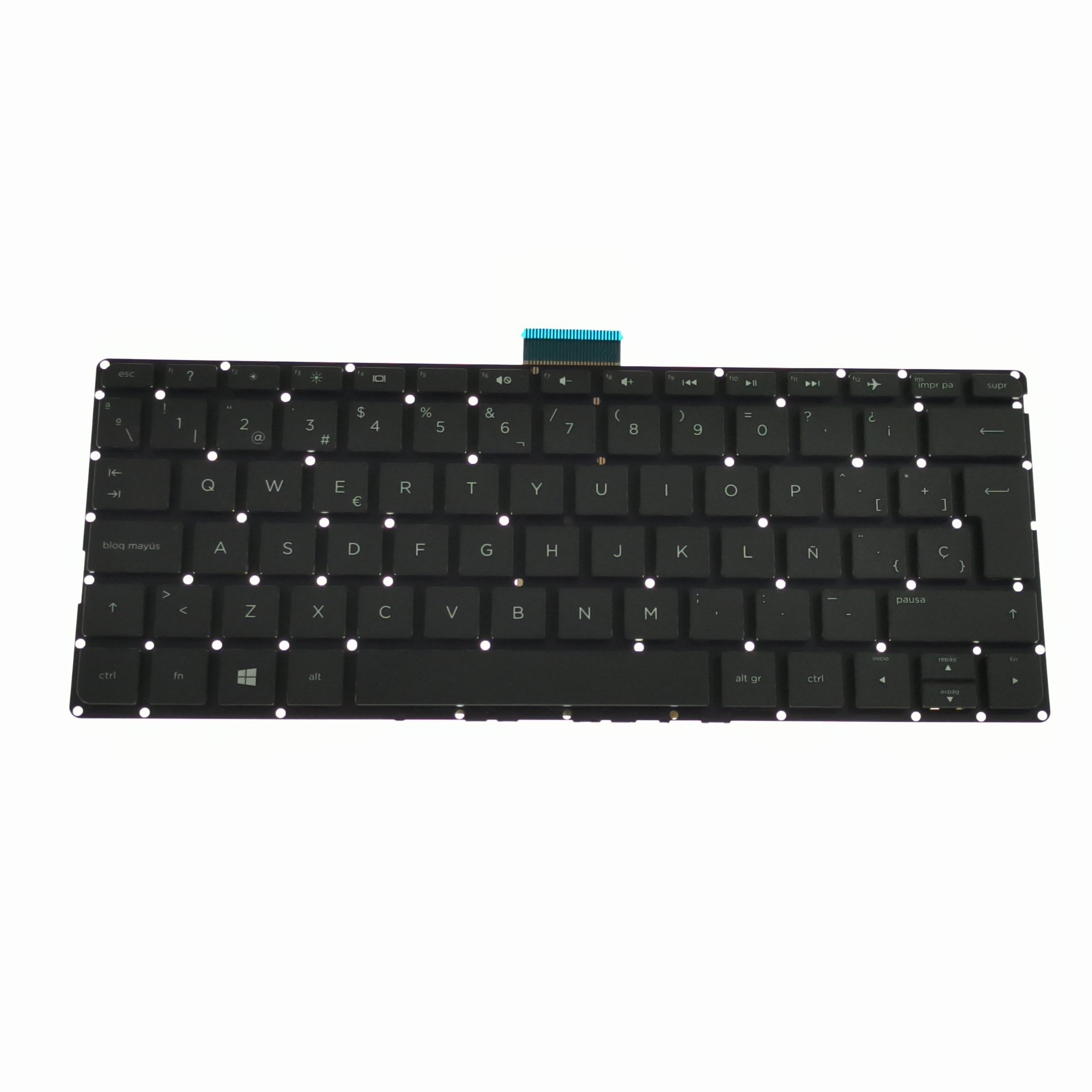 HK-HHT SP laptop keyboard for x360 11-k no black plastic cover without backlight and pointer notebook internal keyboard