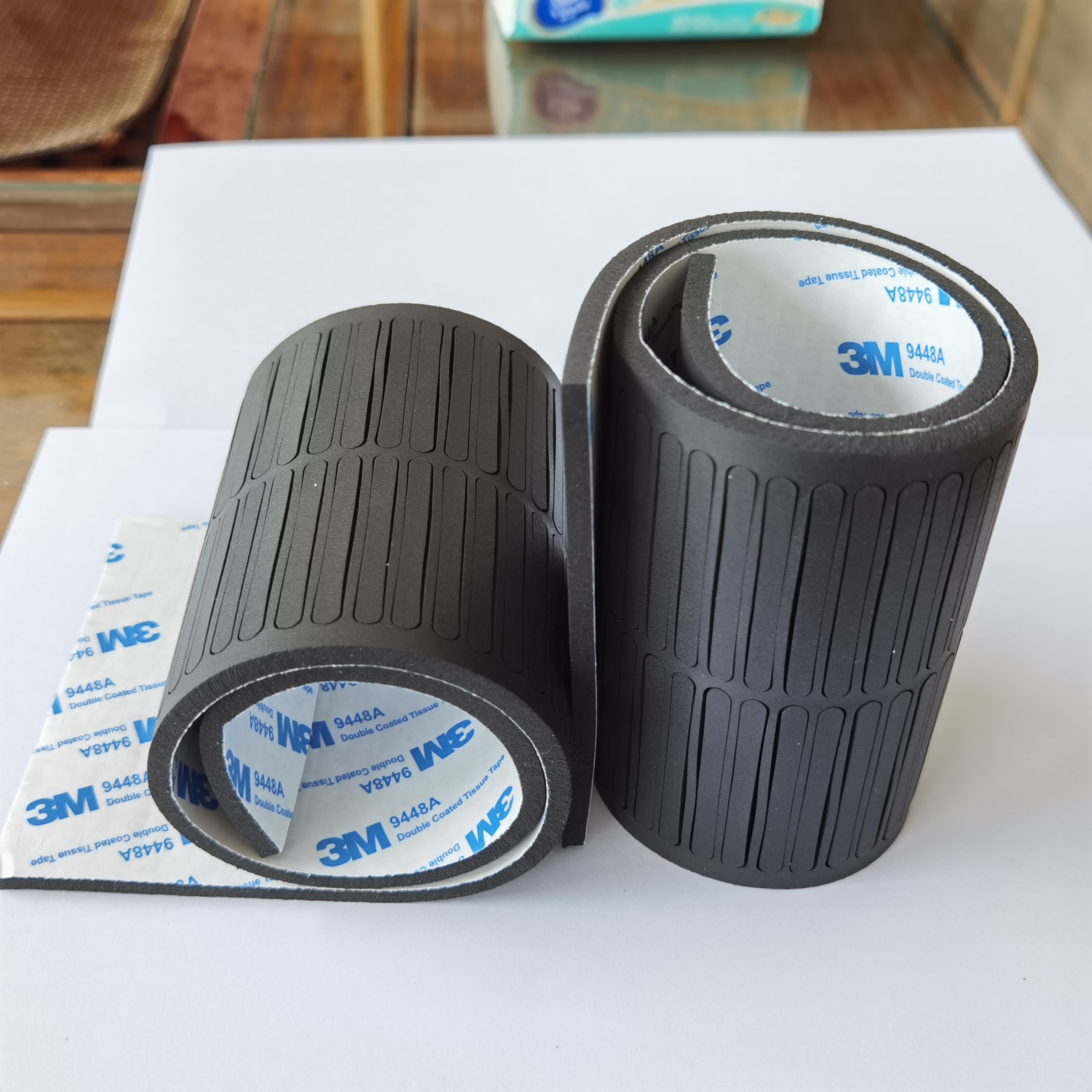 high elastic phone tablet dust-proof waterproof seal plate black frosted adhesive tape PORON foam pads