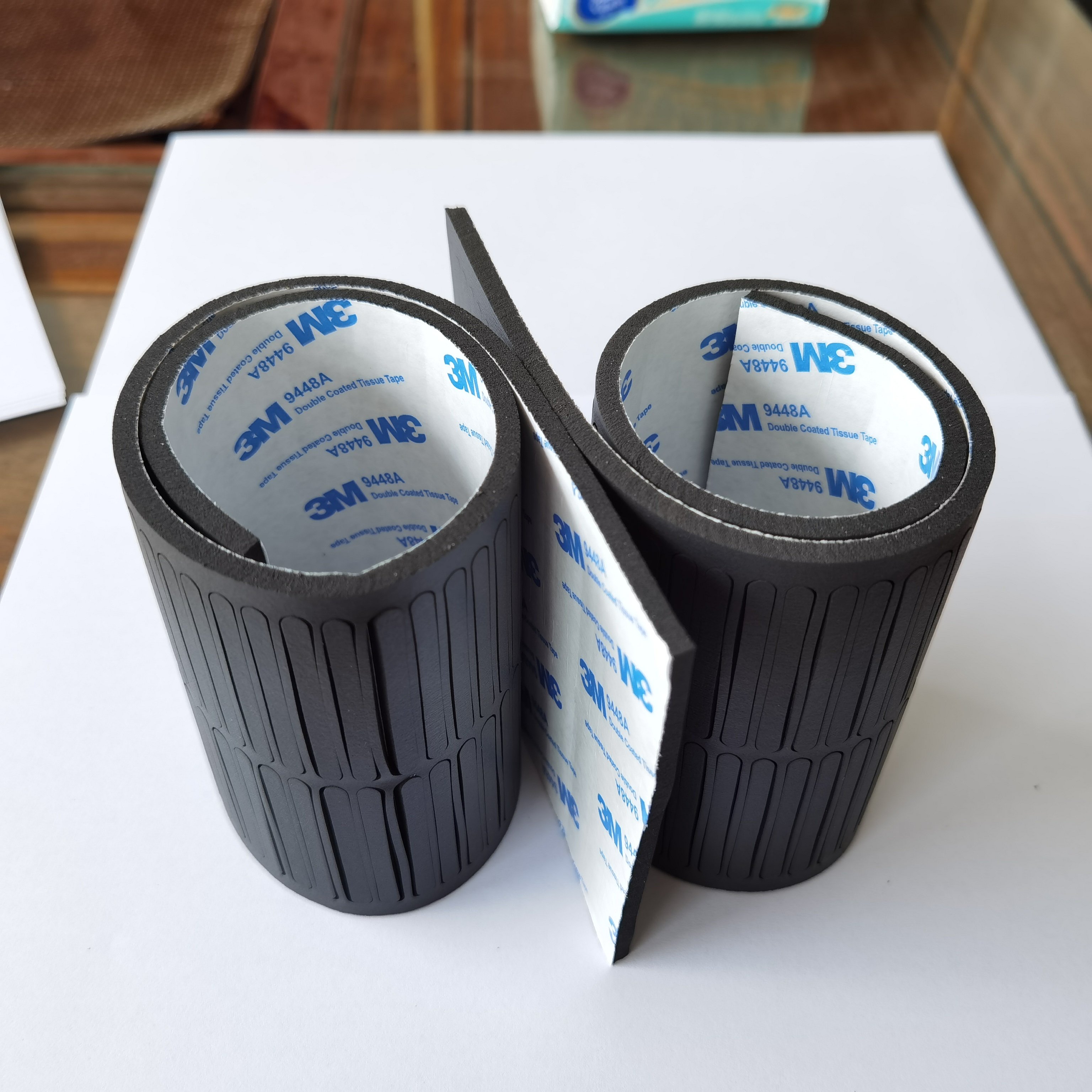 high elastic phone tablet dust-proof waterproof seal plate black frosted adhesive tape PORON foam pads