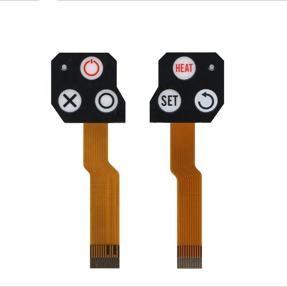 Manufacturer customization push capacitance touch button membrane switch key pad