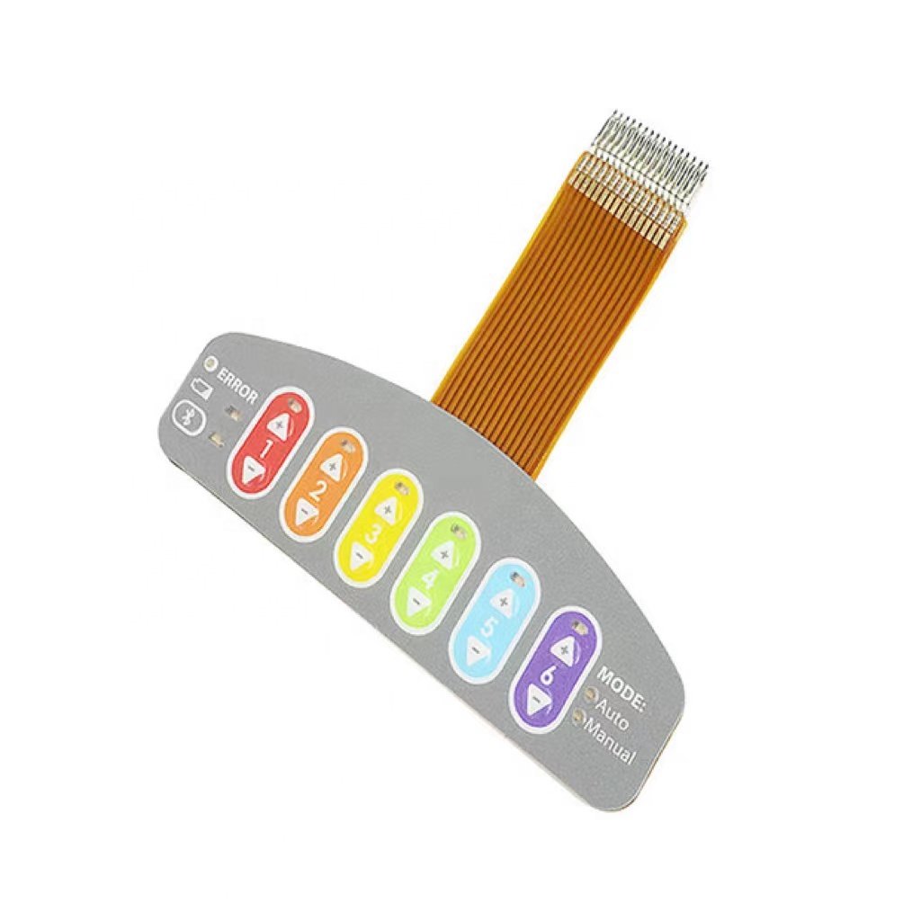 Manufacturer customization push capacitance touch button membrane switch key pad