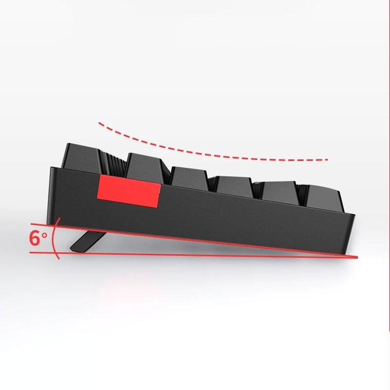 hot swappable mechanical keyboard with cyan switch Dual modle(BT5.0/Type-C)mechanical keyboard wireless