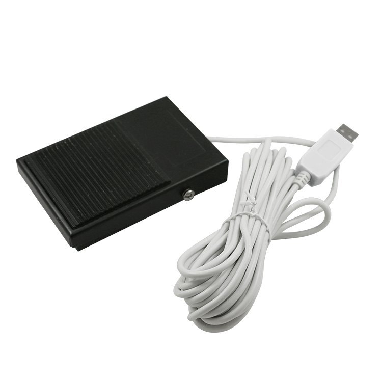 Metal foot switch cable length 5 meters customize any key combination keys gaming USB foot switch