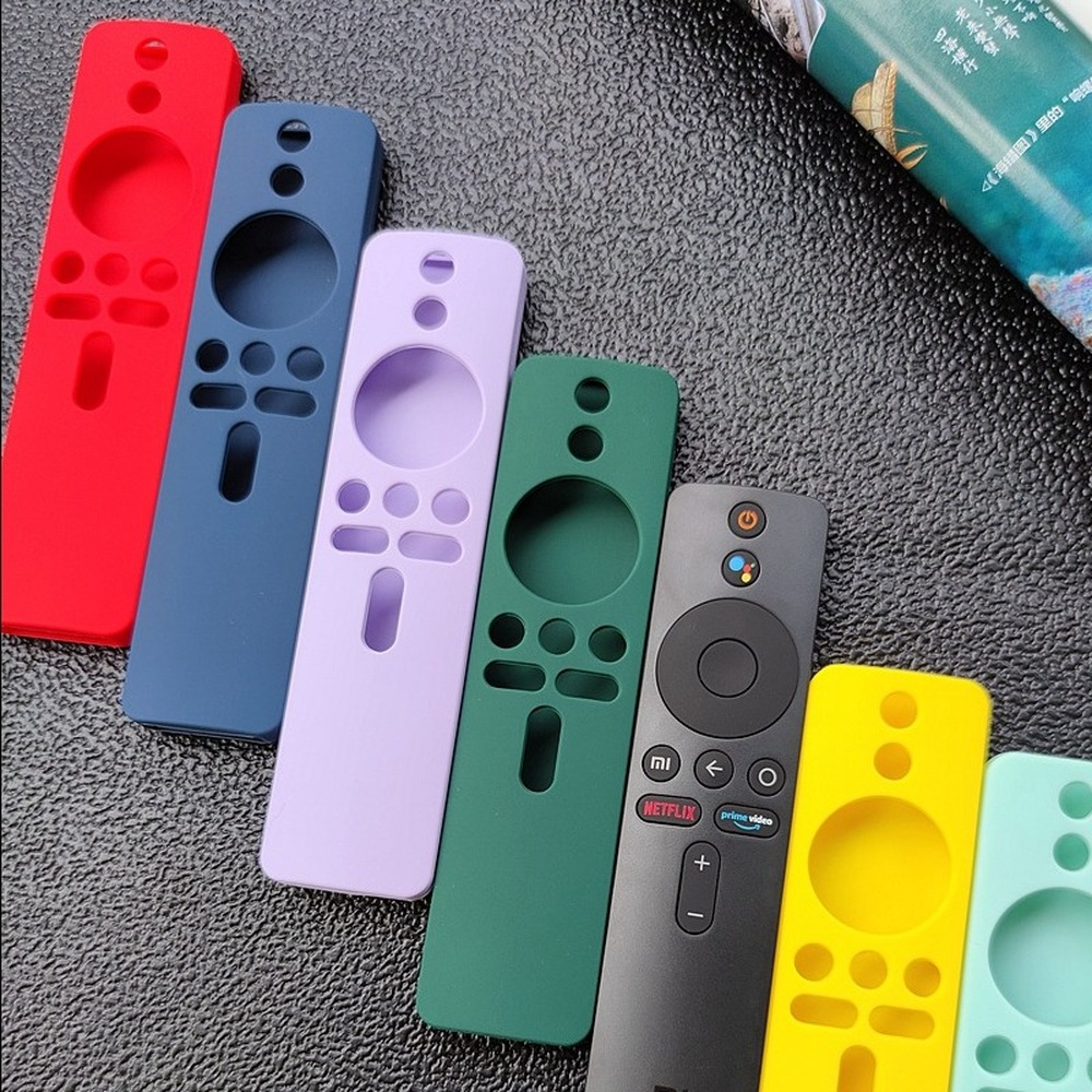 Remote Control Cover Silicone Protective Case for Xiaomi Mi Box S Mibox 4 International Edition Silicone Shockproof Dustproof