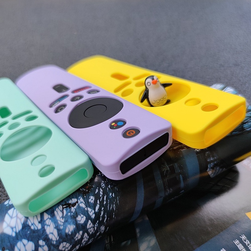 Remote Control Cover Silicone Protective Case for Xiaomi Mi Box S Mibox 4 International Edition Silicone Shockproof Dustproof