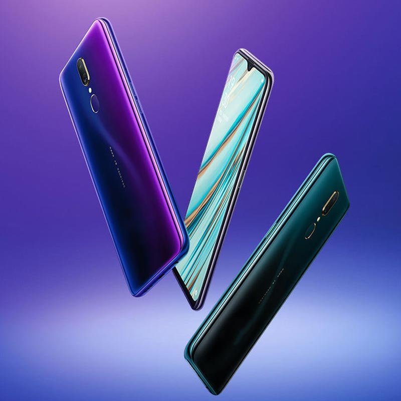 For OPPO A9 used mobile phone high quality original Android smartphone Global version 4G network fingerprint unlock