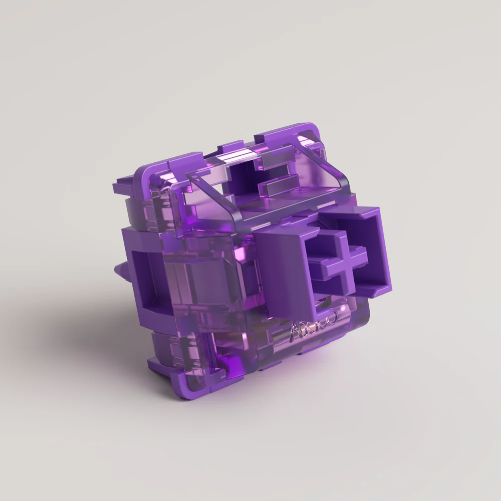 AKKO V3 Pro Lovender Purple Switch 45pcs Dustproof Design 40gf Tactile Switch 5 Pin
