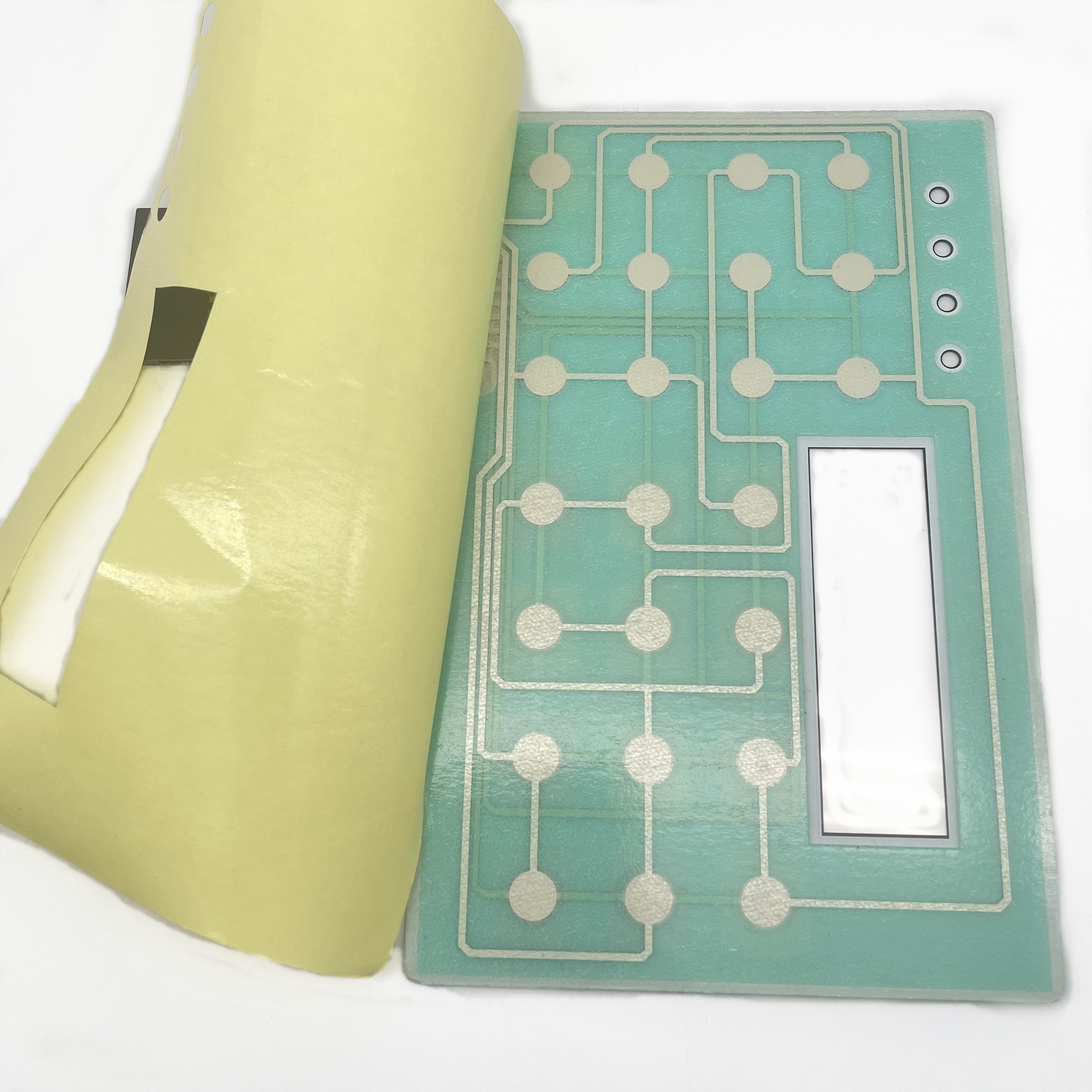 anti-UV embossed button membrane keypad fuel dispenser keypad