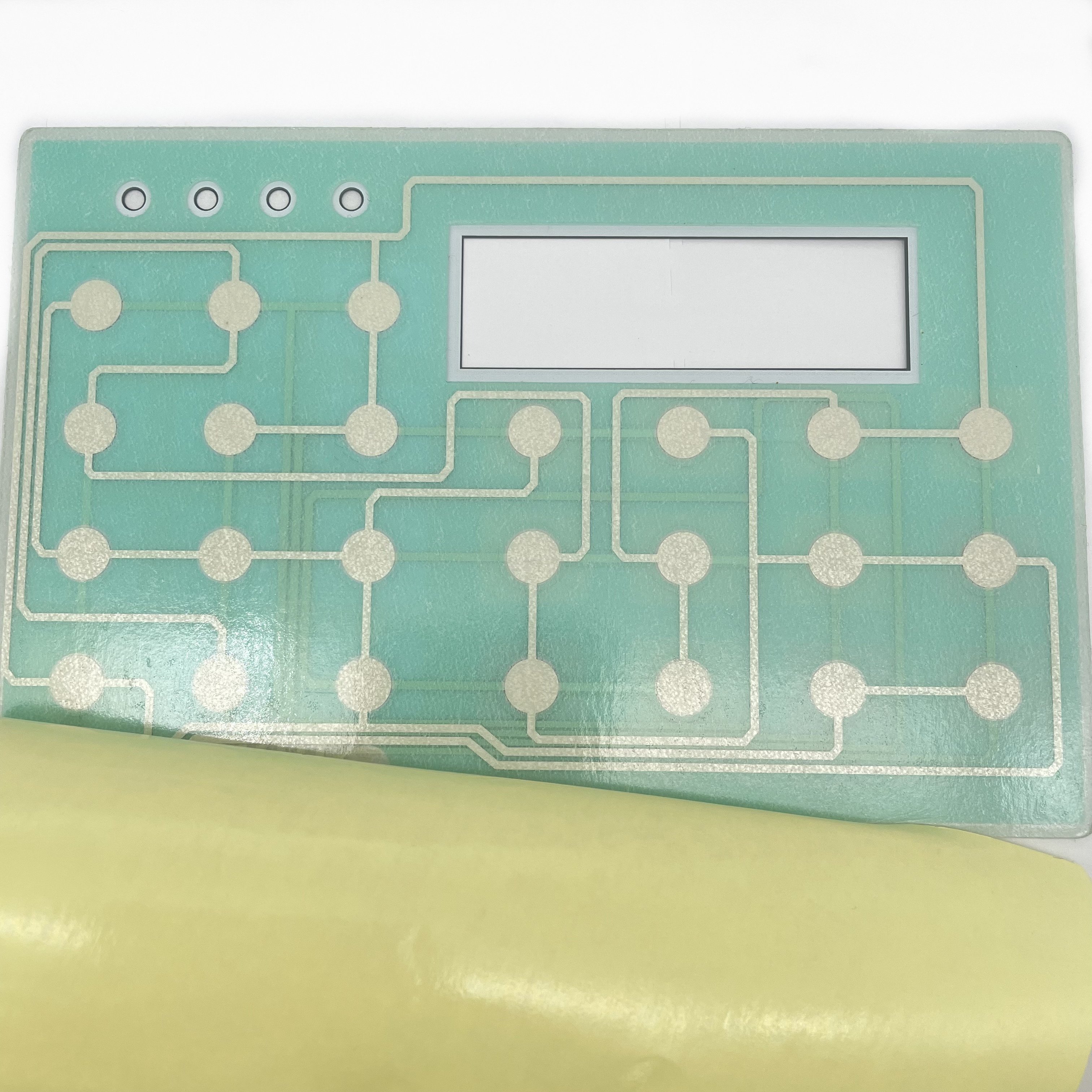 anti-UV embossed button membrane keypad fuel dispenser keypad