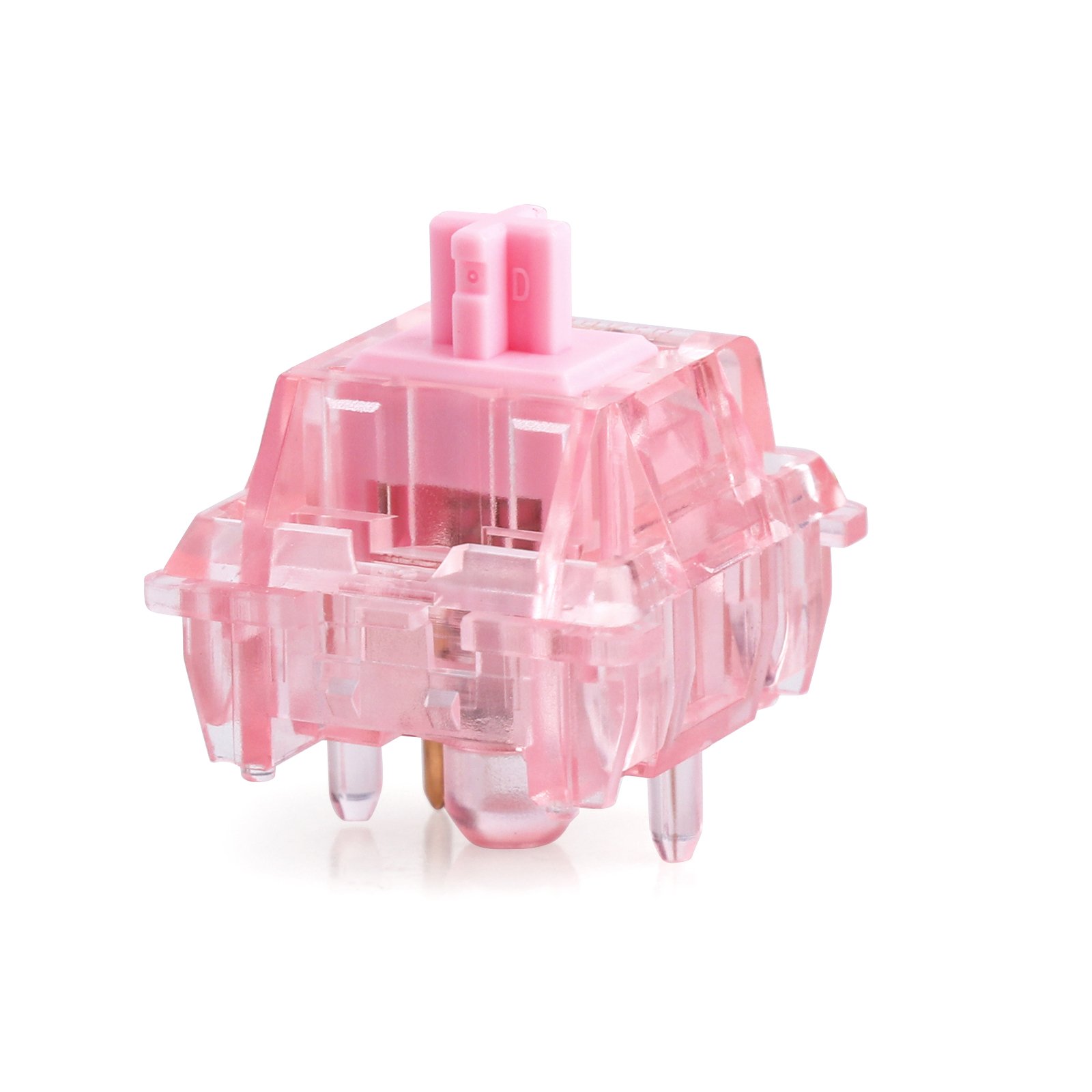 EPOMAKER Dawn Pink Switch Set Original 30 Pieces of Linear Set for Mechanical Keyboard Replacement keyboard switch
