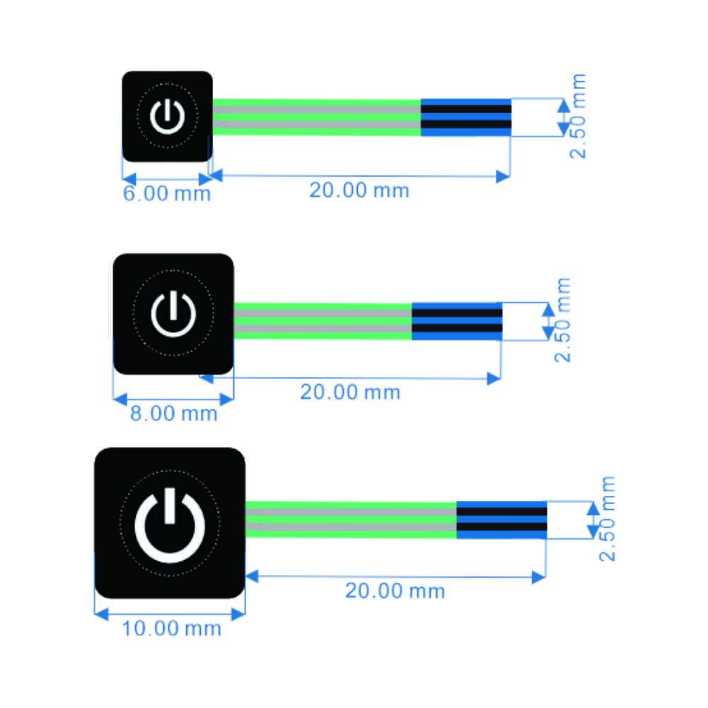 High-Quality Single Button Ultra-Slim Switch: Ready in Stock , Membrane Switch , Membrane Keypad Keyboards