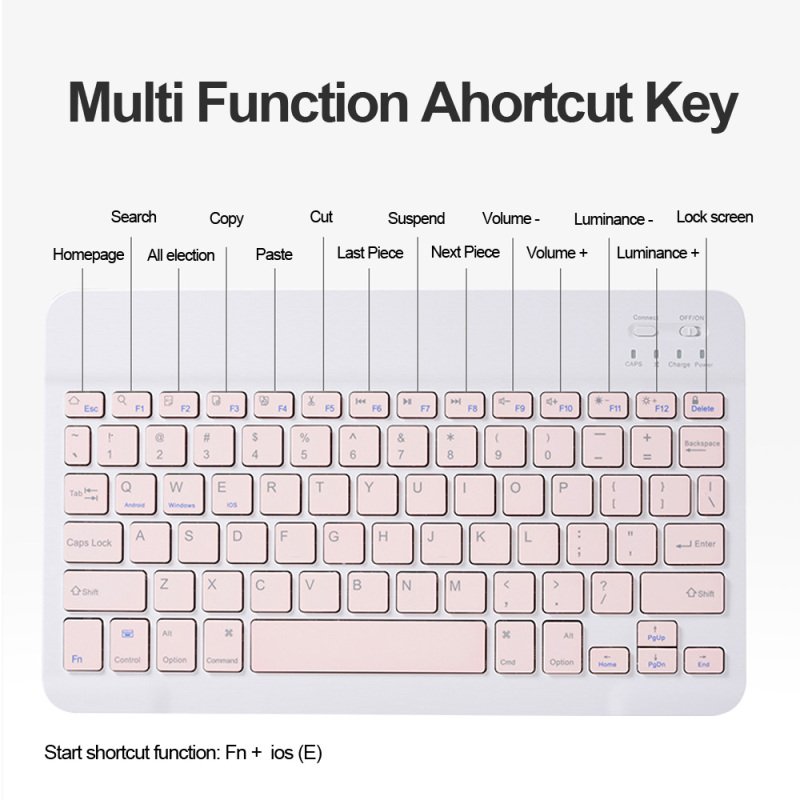 For iPad Keyboard Case Keyboard Mouse Cover for teclado para ipad Air4 9th 8th 7th 10.2 11 inch