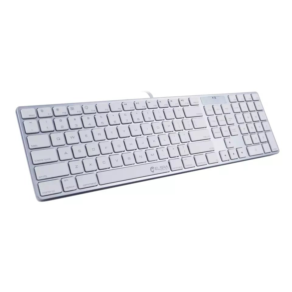 Lightweight Mac Compatible Scissor Switch USB Wired Keyboard for Mac