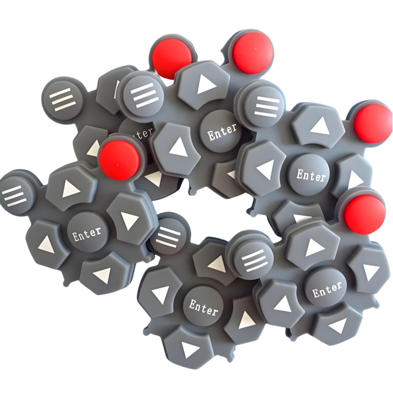 Customize High Quality Silicone Rubber Membrane Keypad Button Keycaps