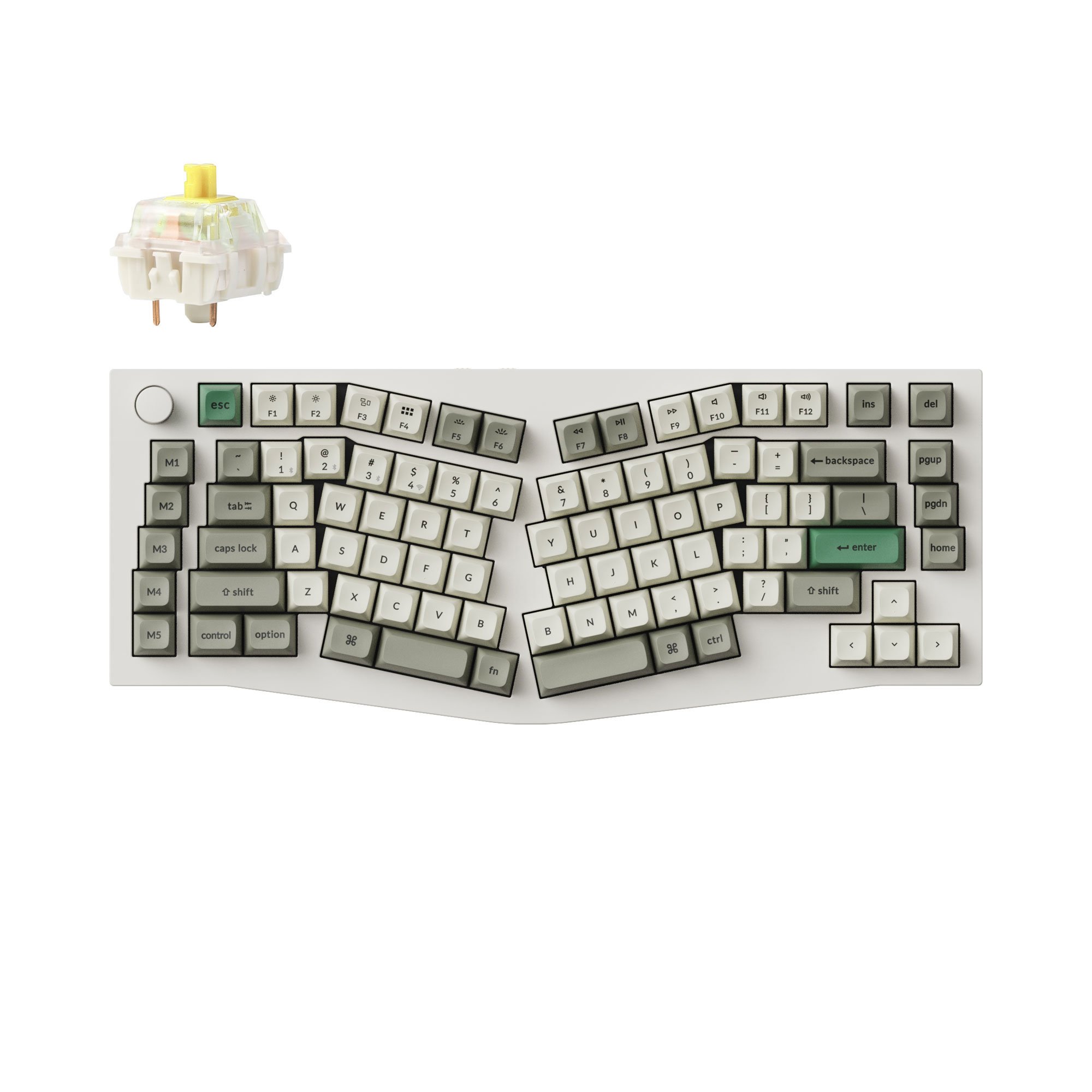Keychron Q10 Max 75% Alice Layout QMK/VIA 2.4G Wireless Gaming Office Mechanical Keyboard Ergonomic