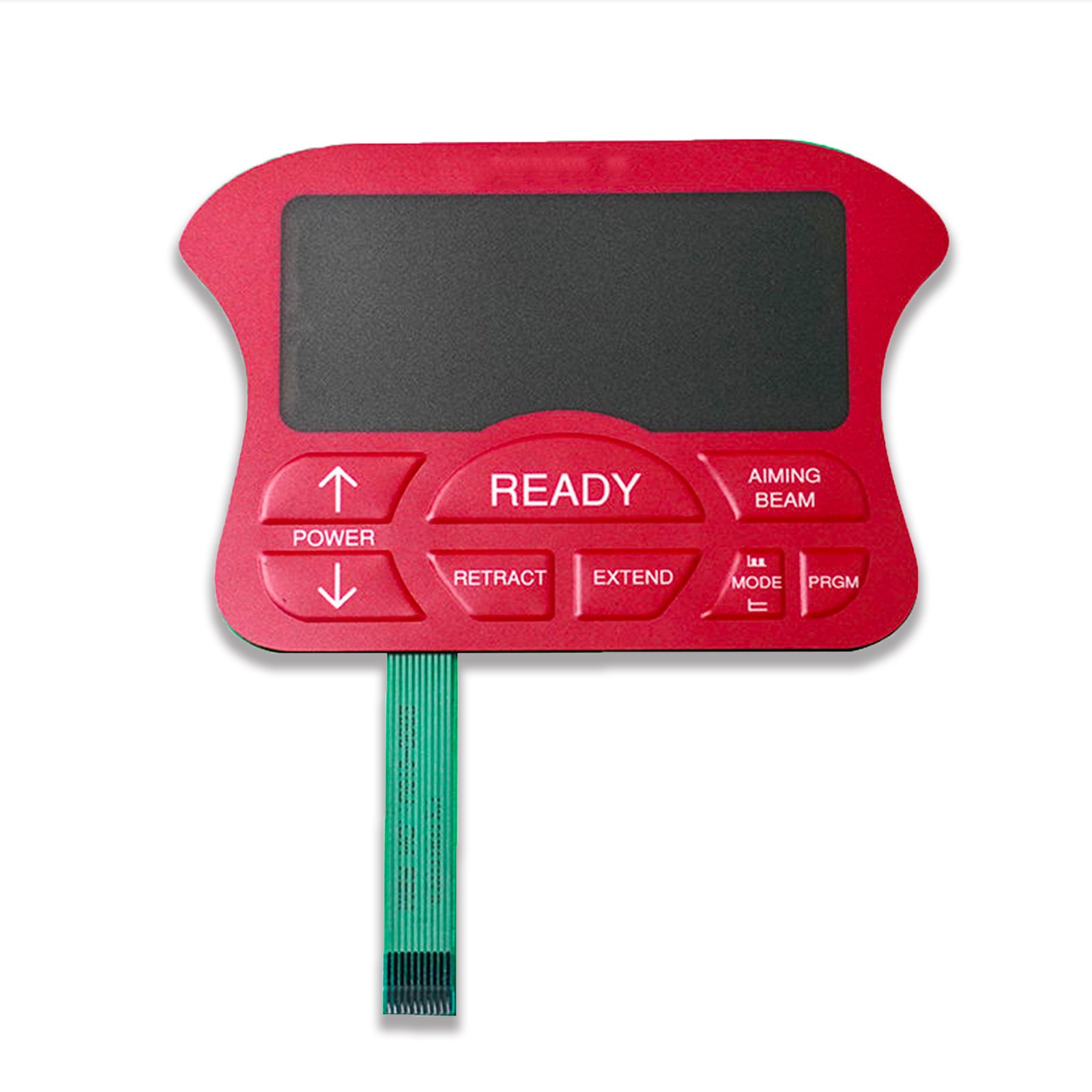 custom membrane switches with translucent LCD screens and customized keypad