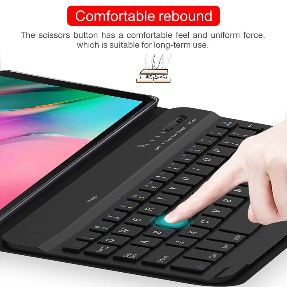 For Samsung Galaxy Tab S9 Ultra SM-X910/X916B/X918U Soft Shell Case Detachable Magnetic Keyboard Tablet Cover With S Pen Holder